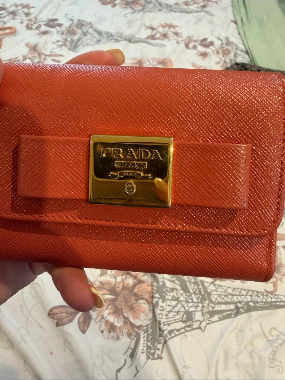 Prada saffiano leather